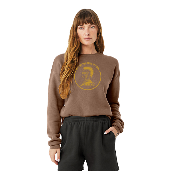 Unisex Sponge Fleece Drop Shoulder Sweatshirt