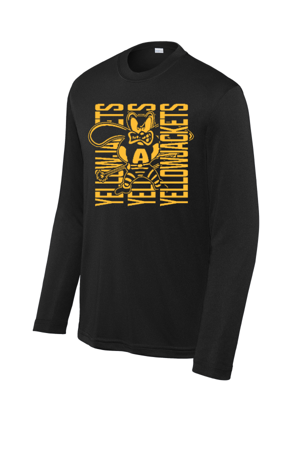 Youth Long Sleeve PosiCharge Competitor Tee