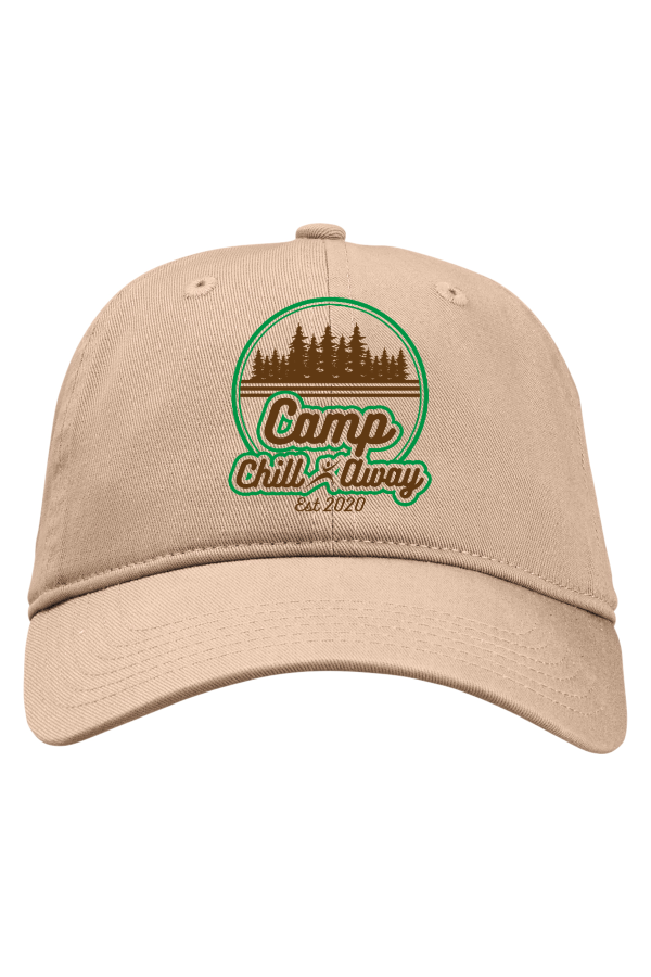 Twill Dad Cap Embroidery (CAMP)
