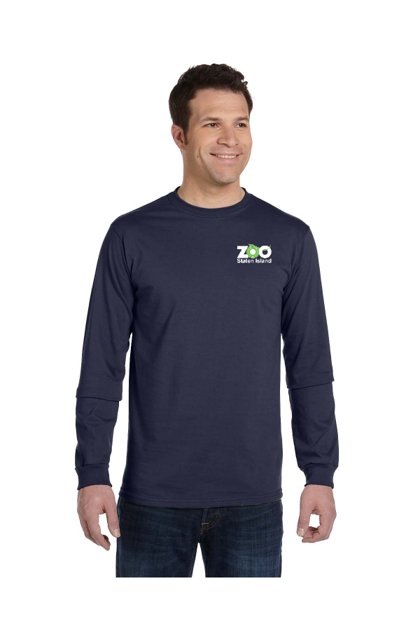 Men s 5.5 oz., 100% Organic Cotton Classic Long-Sleeve T-Shirt