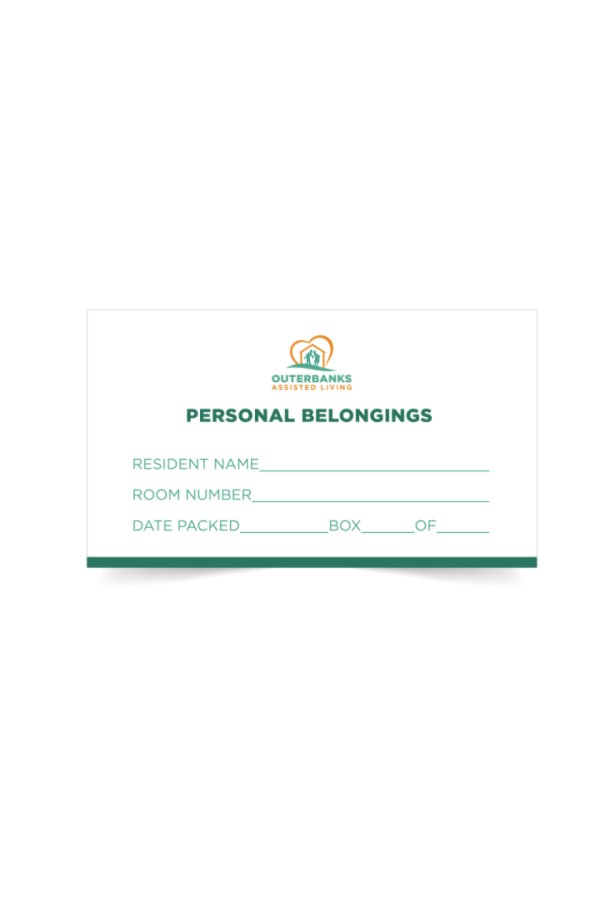 Personal Belonging Stickers