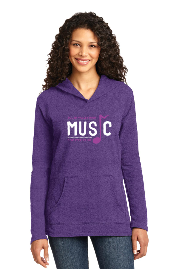 Ladies French Terry Pullover Hooded Sweatshirt