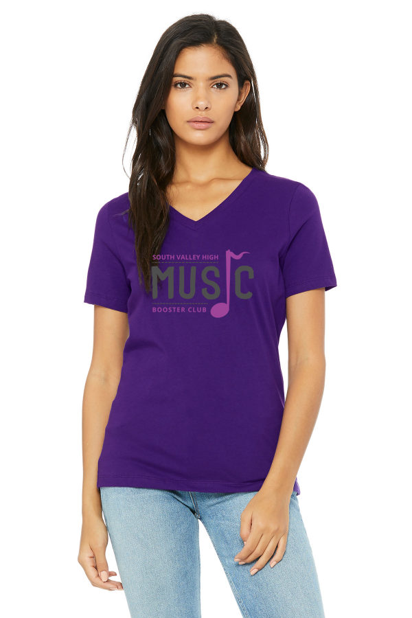 Women s Relaxed Jersey Short Sleeve V-Neck Tee