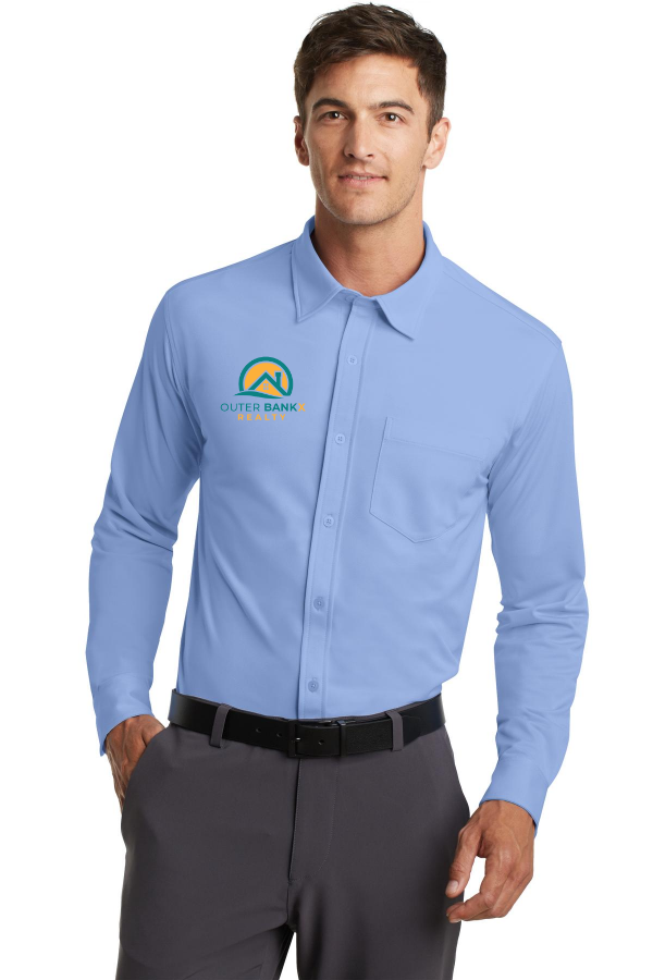 Knit Dress Shirt