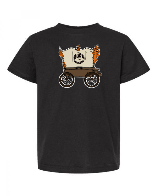 Burn the Wagon Youth Tee Full Color