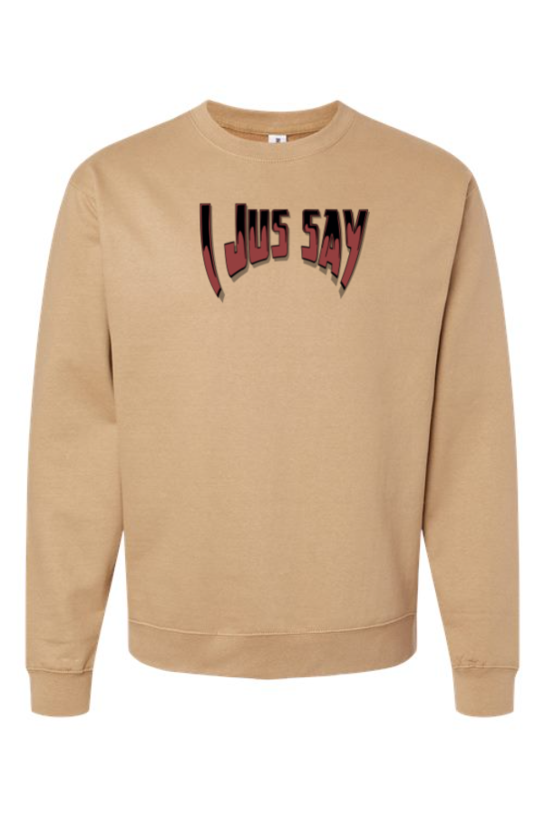 I just say crewneck