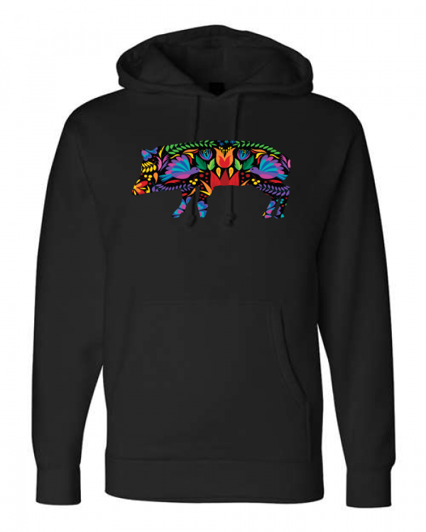 Javelina Adult Hoodie Double Sided