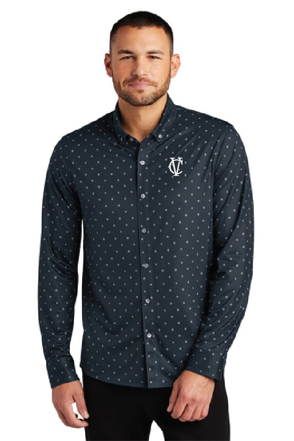 Mercer+Mettle Stretch Jersey Long Sleeve Shirt MM1018