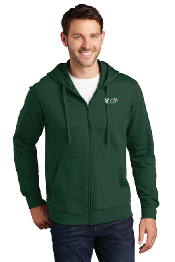 Port & Company Fan Favorite Fleece Full-Zip Hooded Sweatshirt