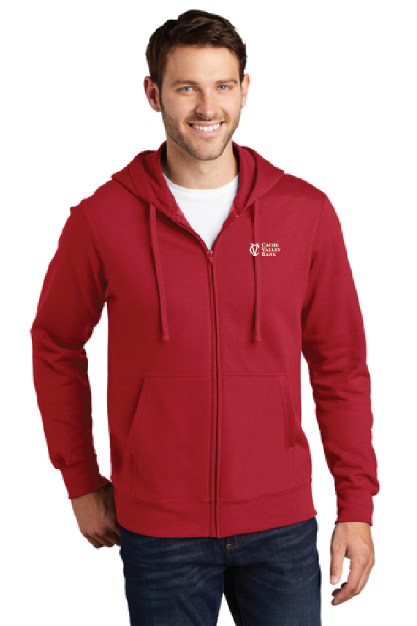 Port & Company Fan Favorite Fleece Full-Zip Hooded Sweatshirt