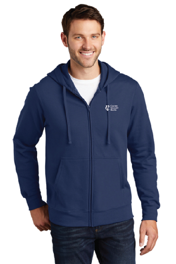 Port & Company Fan Favorite Fleece Full-Zip Hooded Sweatshirt
