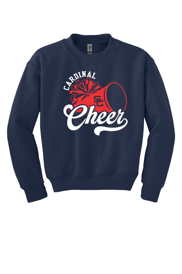 YOUTH Navy Crewneck Sweatshirt