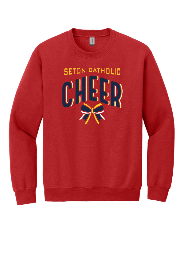 Red Crewneck Sweatshirt