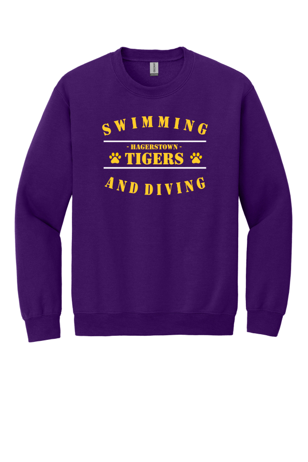 Purple Crewneck Sweatshirt