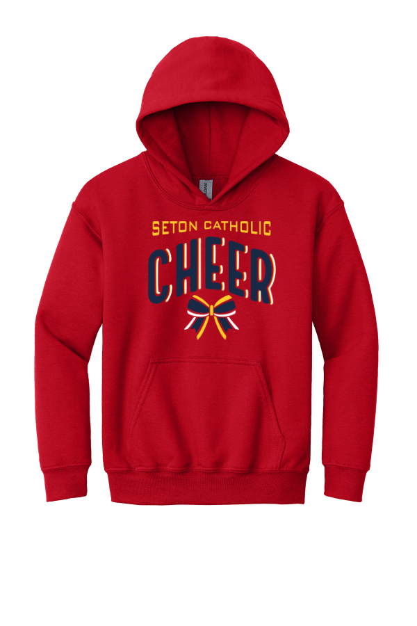YOUTH Red Hooded Sweatshirt