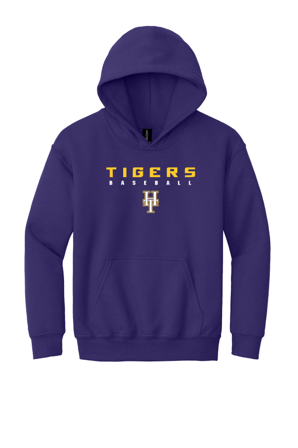 YOUTH Tigers Baseball Hooded Sweatshirt