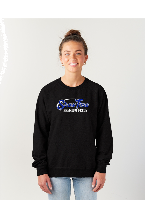 Screen Printed Ladies Midweight PFC Pullover Crew