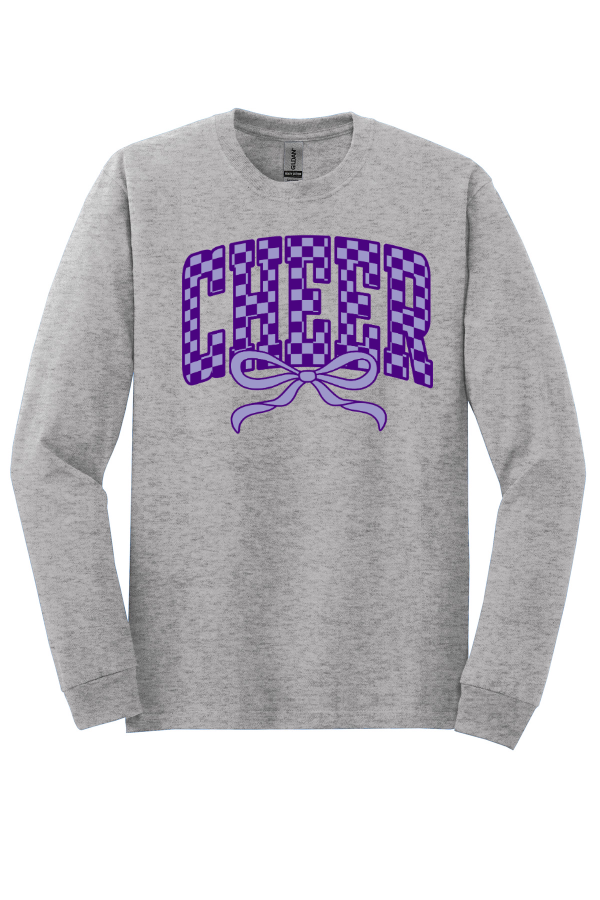 Checkered Long Sleeve Tee