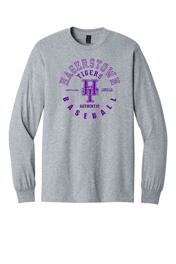 100% Cotton Hagerstown Baseball Long Sleeve