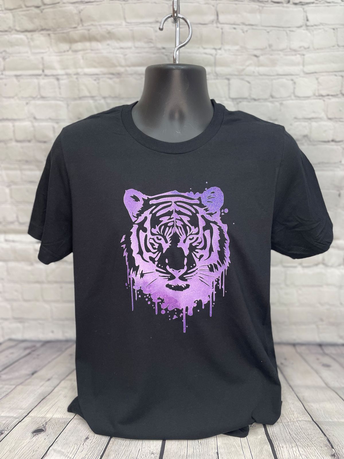 Glitter Drip Tiger Tee