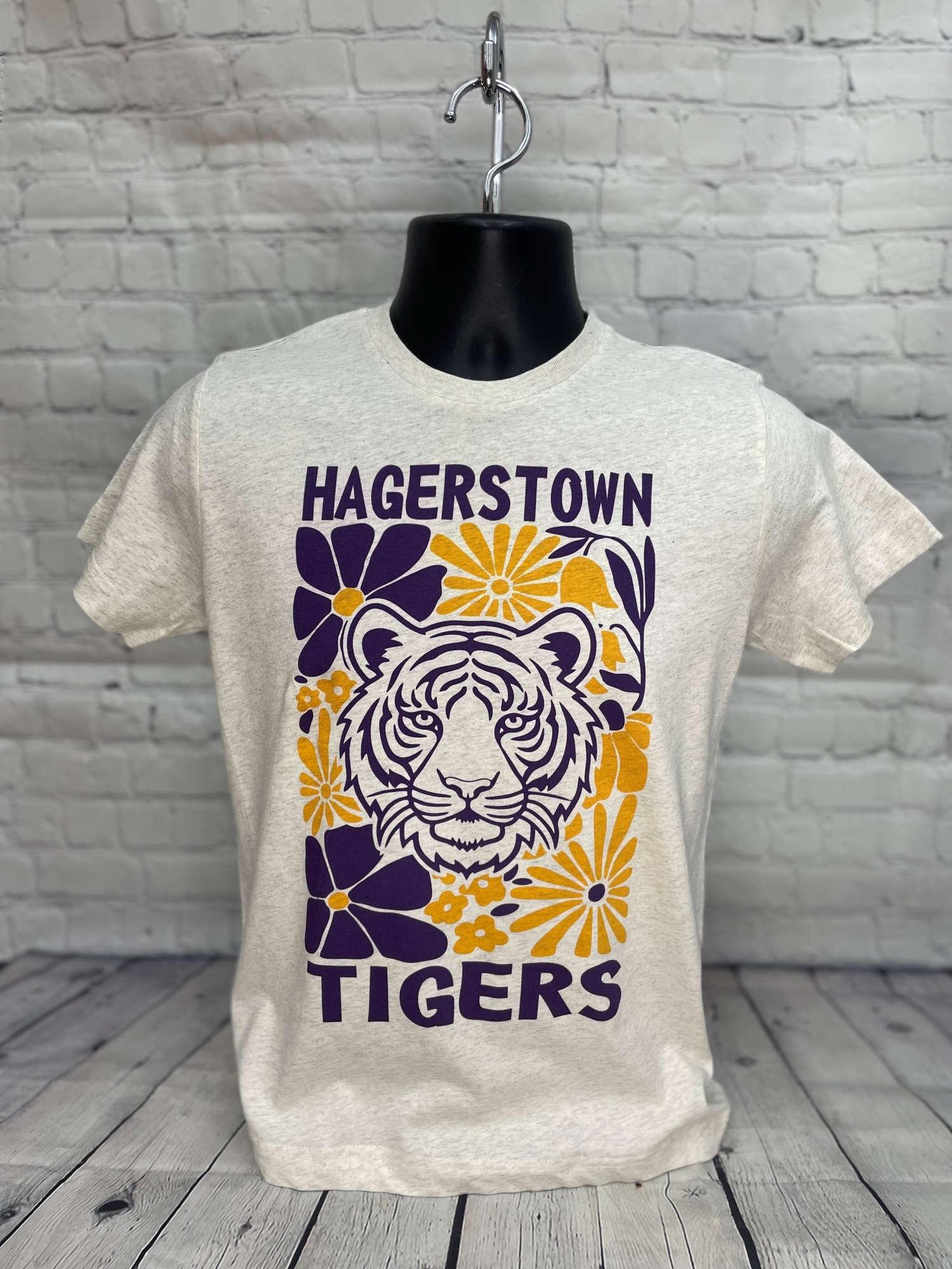 Boho Floral Tiger