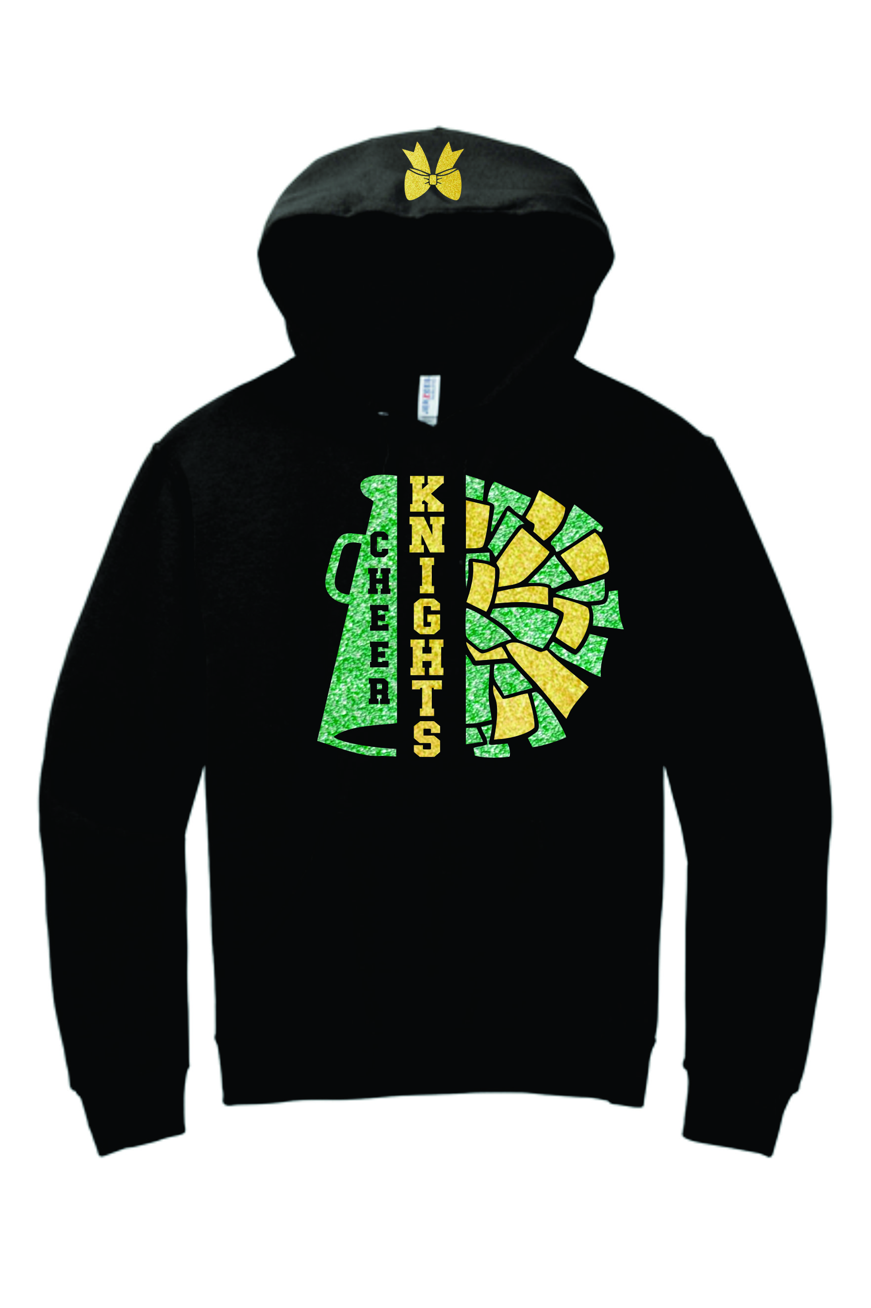 Football Cheer - Warm Up Hooded Sweatshirt