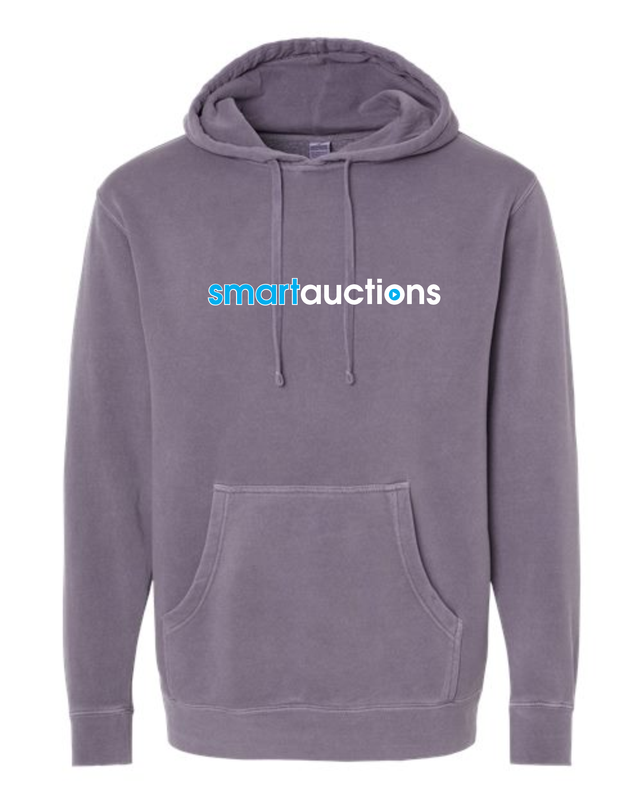 Unisex Midweight Pigment-Dyed Hooded Sweatshirt