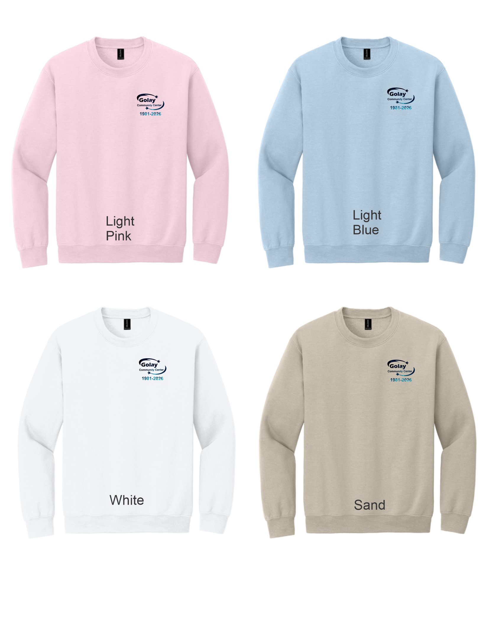 50/50 Crewneck Sweatshirt