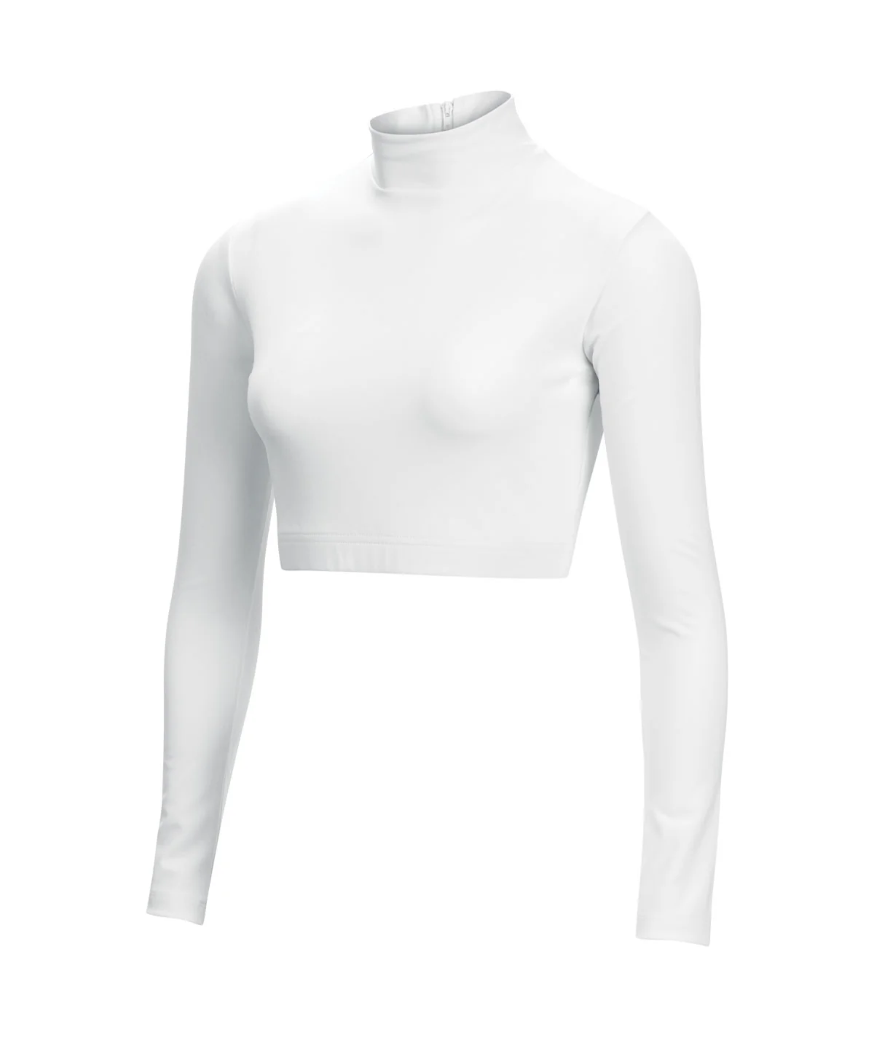Comp Cheer - *MANDATORY*  White Crop Body Suit