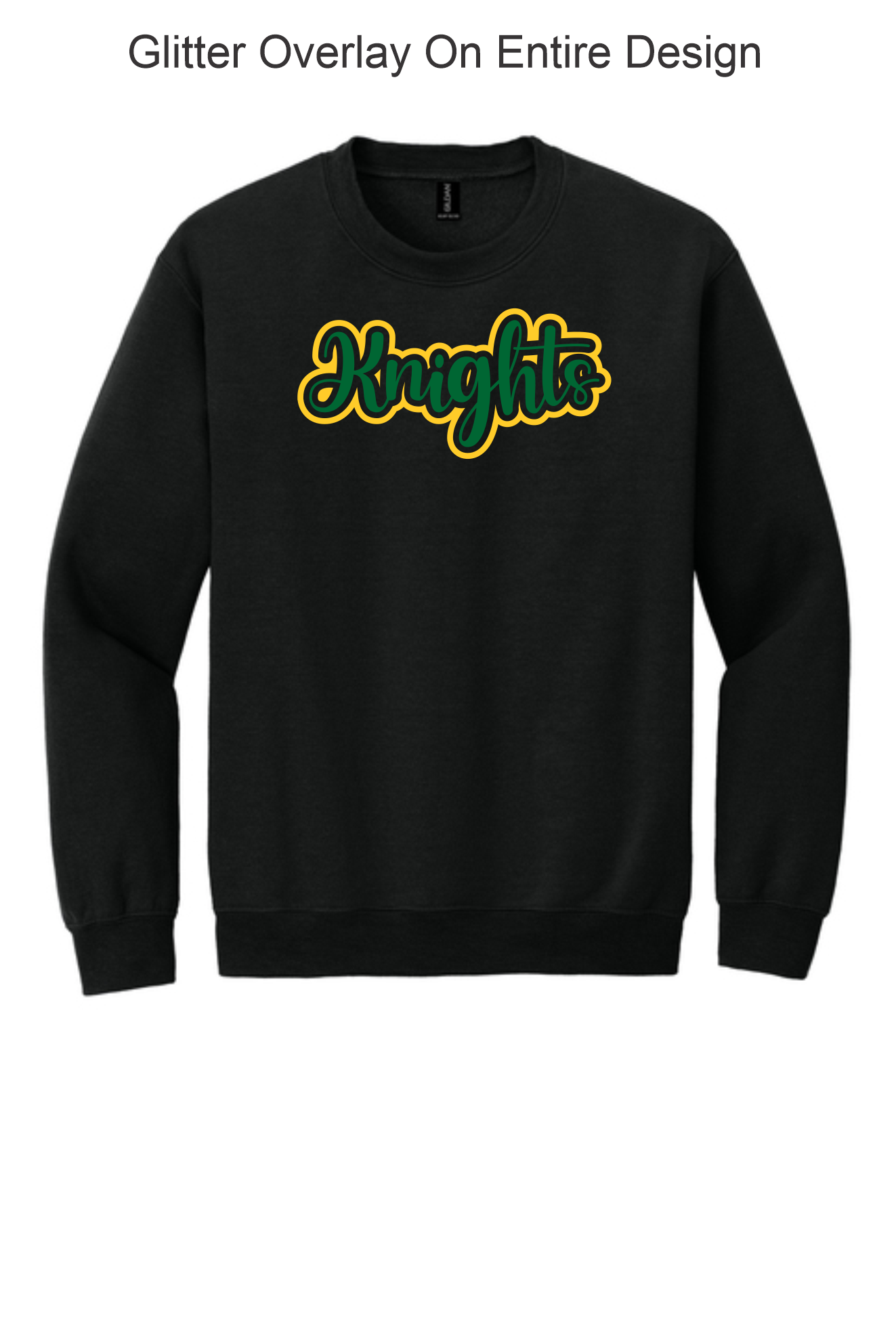 Glitter Crewneck Sweatshirt