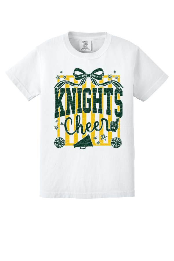 YOUTH Striped Knights Cheer Tee