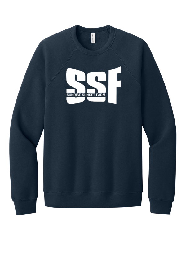 Unisex Sponge Fleece Raglan Sweatshirt