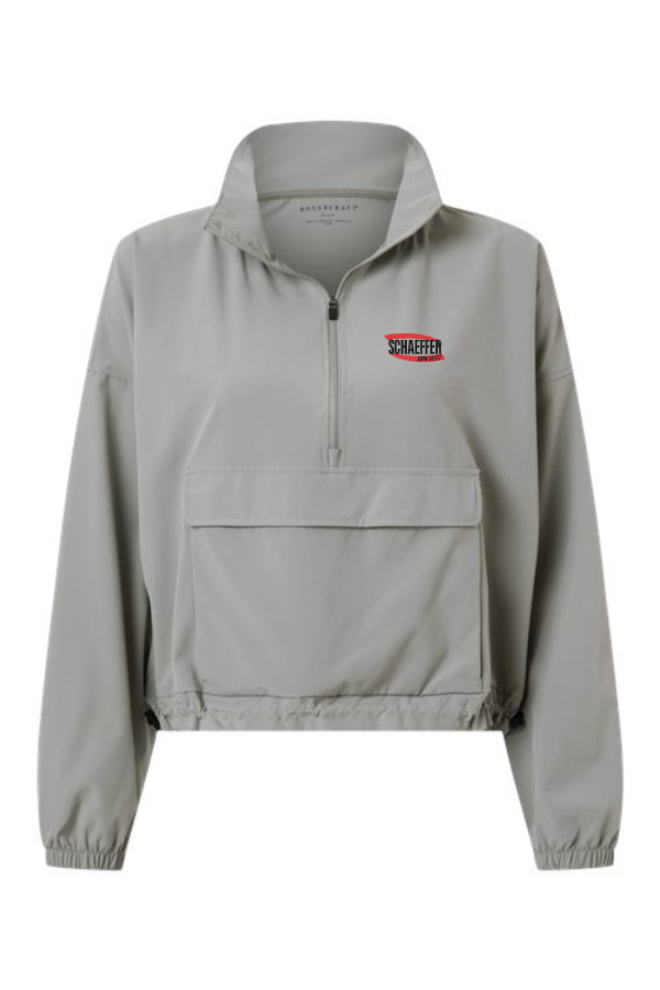 Women's Cropped Quarter-Zip Pullover