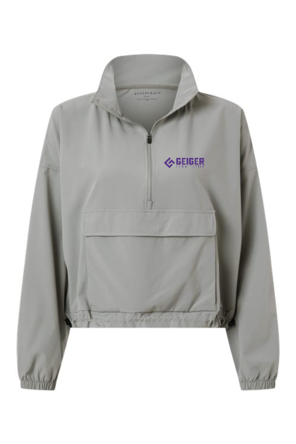 Women's Cropped Quarter-Zip Pullover
