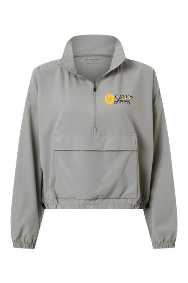 Women's Cropped Quarter-Zip Pullover