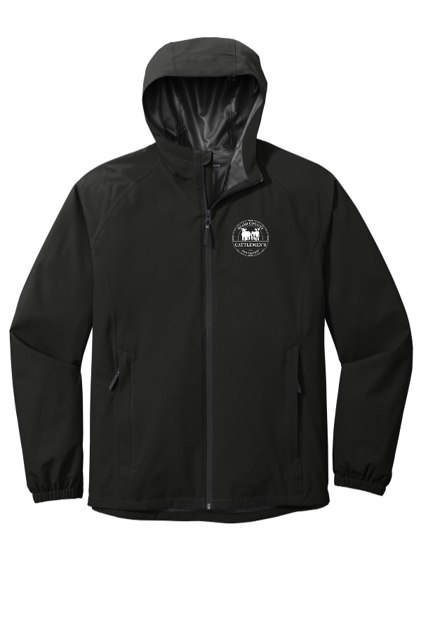 Embroidered Rain Jacket