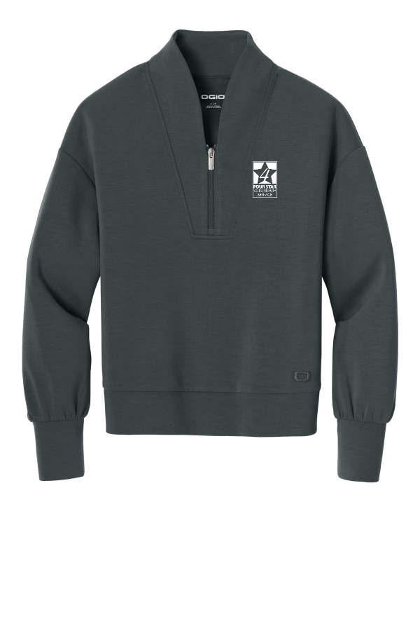 OGIO Womens Transcend 1/4-Zip