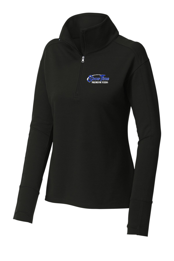 Embroidered Women's Sport-Wick Flex Fleece 1/4-Zip