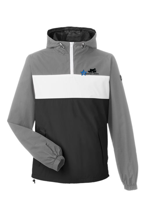 Anorak Hooded Quarter-Zip Jacket