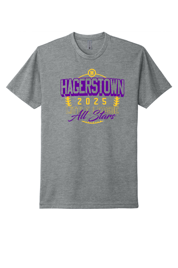 Grey HLL All Star Tee (Adult)
