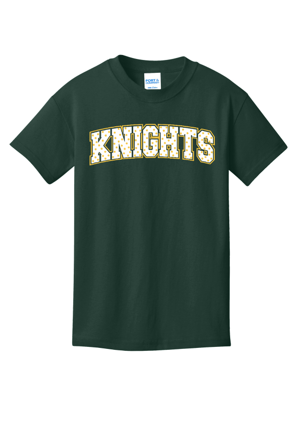 YOUTH Polka Dot Knights Tee