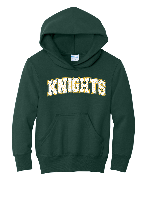 YOUTH Polka Dot Knights Hoodie