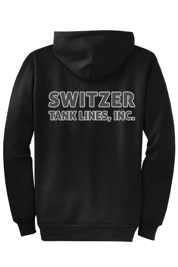 FULL ZIP* Switzer Tank Lines Hooded Sweatshirt