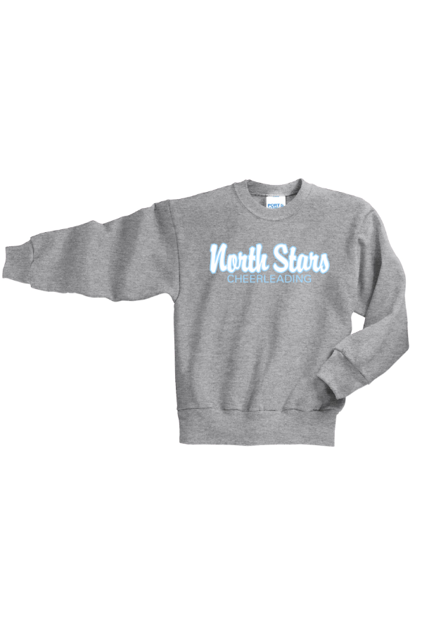 YOUTH *Required* Glitter Core Fleece Crewneck Sweatshirt