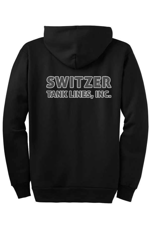 FULL ZIP TALL* Switzer Tank Lines Hooded Sweatshirt