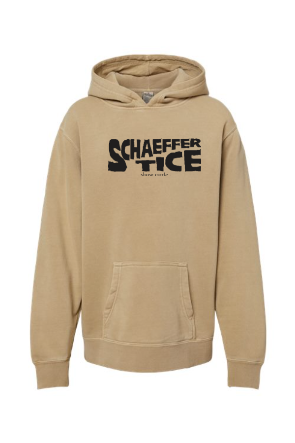 YOUTH Midweight Pigment-Dyed Hooded Sweatshirt