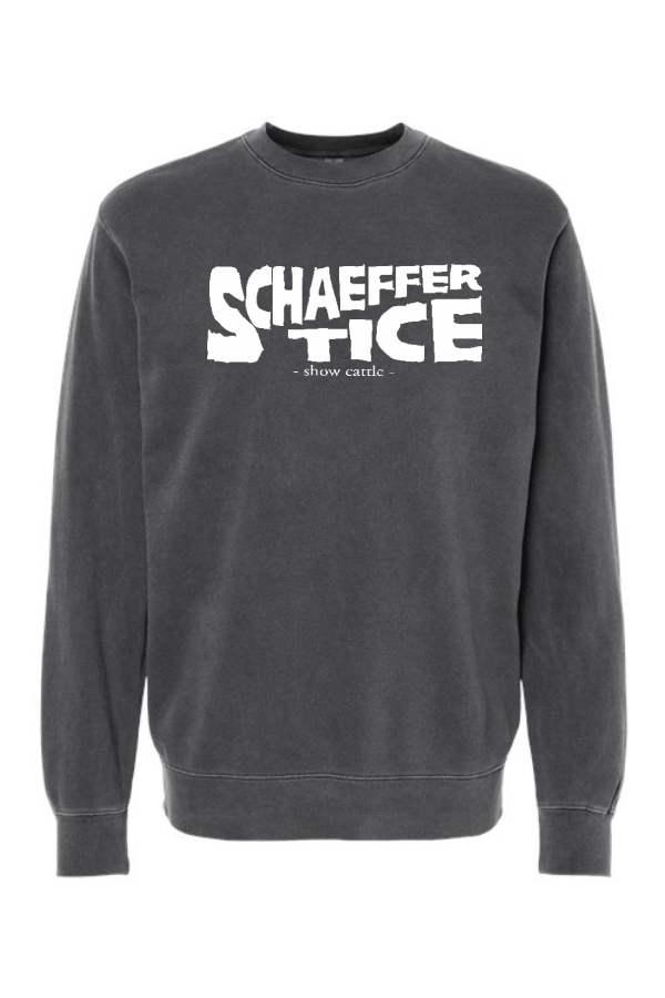 Midweight Pigment-Dyed Crewneck Sweatshirt