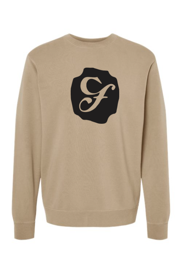 Midweight Pigment-Dyed Crewneck Sweatshirt
