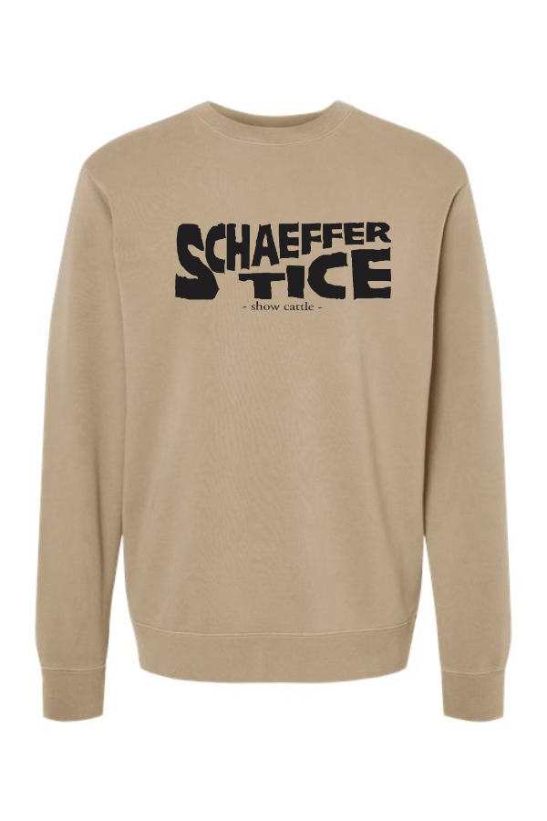 Pigment-Dyed Crewneck Sweatshirt