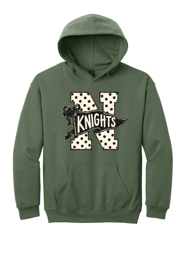 YOUTH Polka N Flag SoftStyle Hoodie